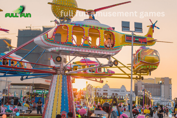 Helicopter Amusement Ride