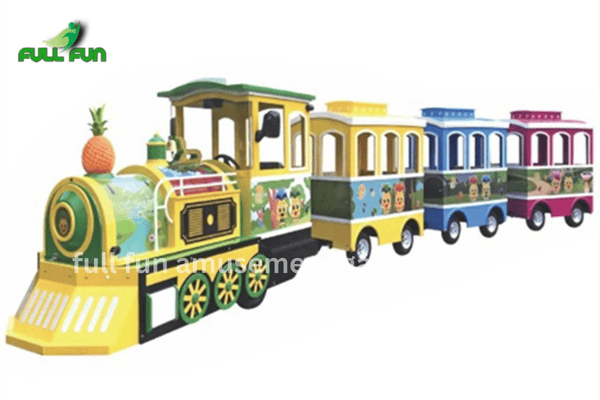 Wooden Trackless Train