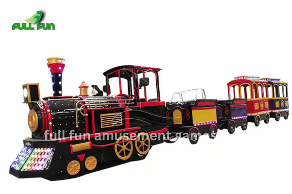 Wooden Trackless Train