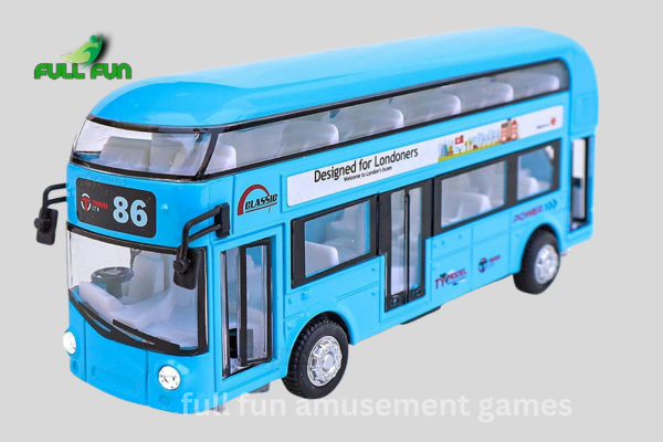 Double Decker London Bus Rides Manufacturer in Delhi, Full Fun Amusement Games in Delhi