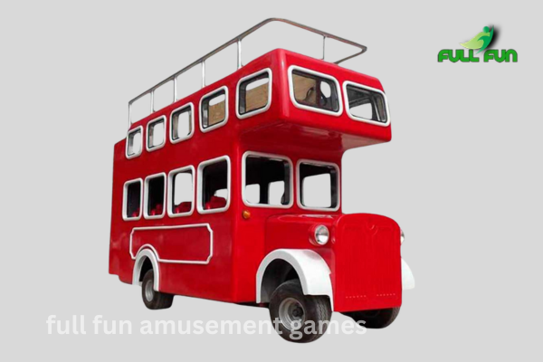 London Bus Kids Ride Manufacturer in Delhi, Full Fun Amusement Rides Manufacturer in Delhi