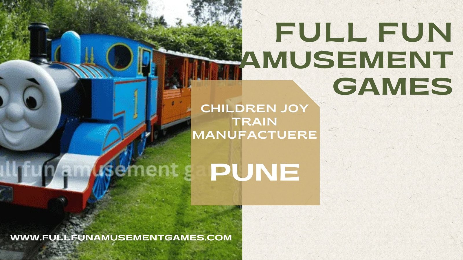 best Joy Trains Rides Manufacturer in Pune